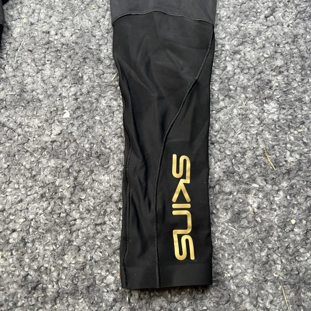 Mens Skins Pro Series Long Training Gym Sports Tights NWT SMALL